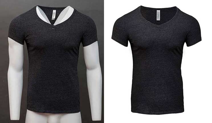 Photoshop mannequin and apparel image retouch