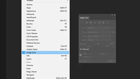 Image Tracing in Illustrator