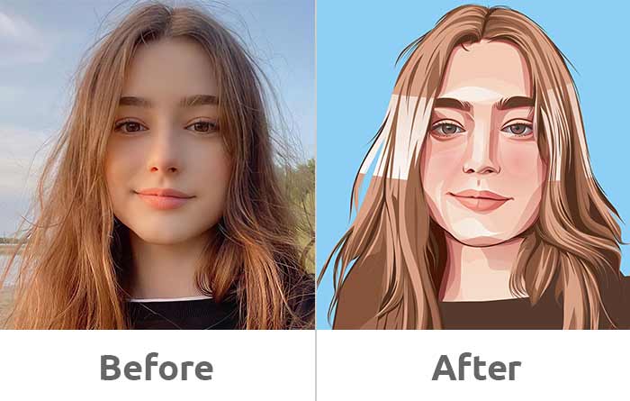 Raster to Vector Image Conversion