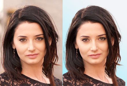 Image Masking technique on complex hair