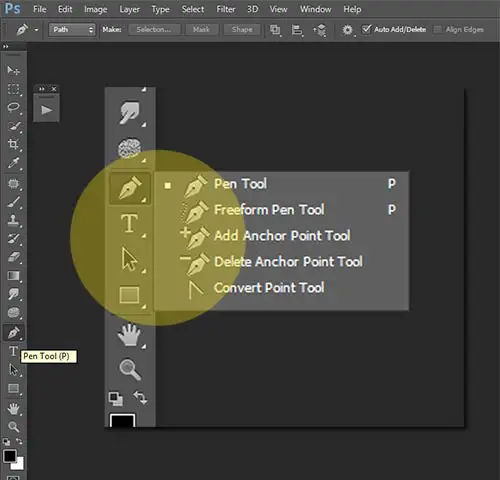 Pen Tool in Photoshop