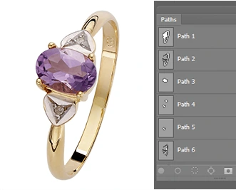 Jewelry image multi path